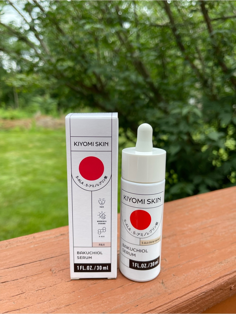 KIYOMI SKIN FUJI BAKUCHIOL SERUM 5-ALA SKIN ENERGY